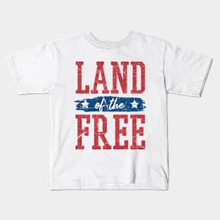 Land of the Free - © Graphic Love Shop Kids T-Shirt